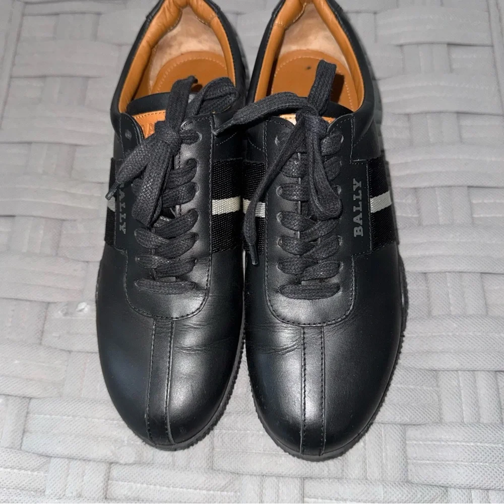 Bally Francesca Sneakers Leather Black 7.5
